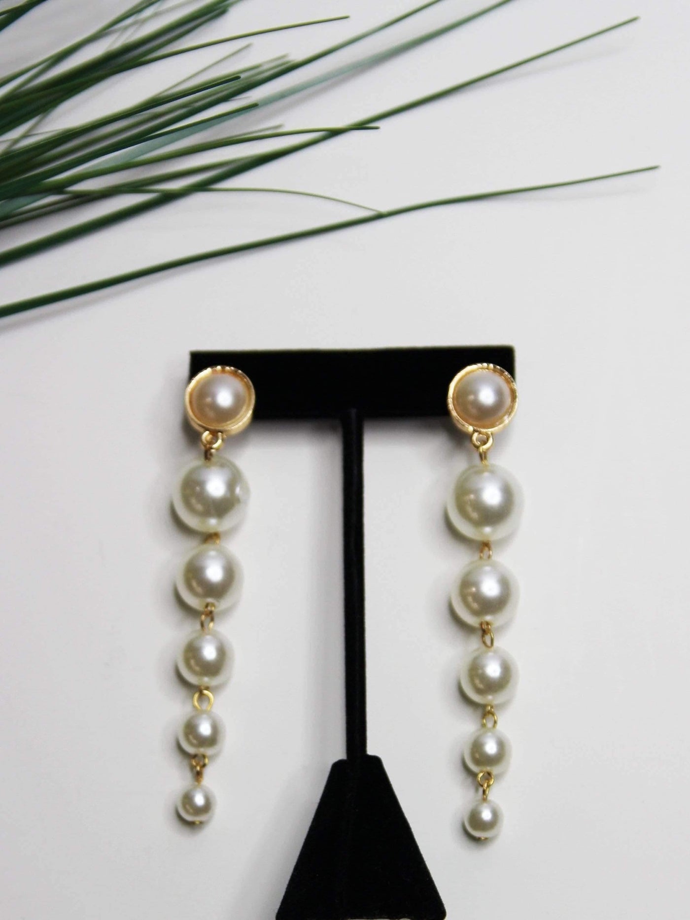 Pin Up | Drop Pearl Earrings - Statement Piece NY Accessories, Brooklyn Boutique, chic, drop earrings, Earrings, Fall, Fall Fashion, fashion jewelry, final, final sale, Jewelry, Misses, not clearance, Pearl, Ships from USA, SPNY Exclusive, statement, Statement Accessories, statement piece, Statement Piece Boutique, statement piece ny, Statement Pieces, Statement Pieces Boutique, Women's Boutique, Workwear Earrings