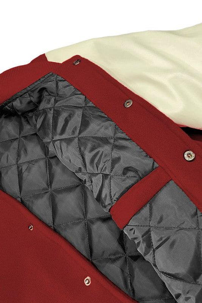 Blank Men's Letterman Varsity Jacket - Statement Piece NY bomber jacket, coat, Coats, coats & jackets, Jacket, Jackets, Jackets & Blazers, letterman, letterman jacket, Statement Tees, varsity, Varsity Jackets Coats & Jackets