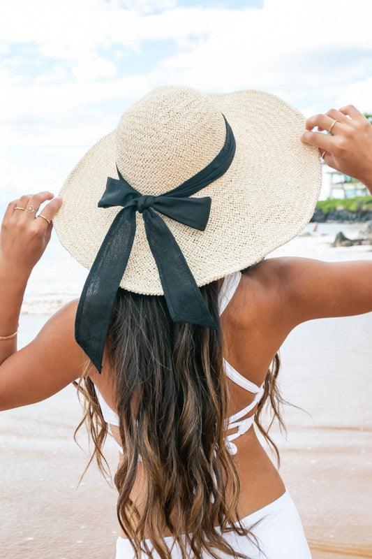 Bow Accent | Peasant Sun Hat - Statement Piece NY Cute hats, fedora hat, Hat, hats, statement hat, Statement Hats, strap for hat, straw hat, Sun Hats, Unique hats, wide brim fedora hat womens, wide brim hat, wide brim hats, women's fedora hat Hats