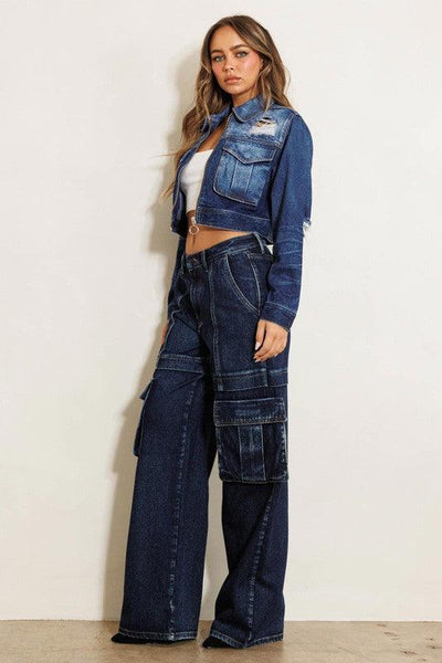 Cargo Me | Wide Jeans - Statement Piece NY Contemporary, Jeans Pants