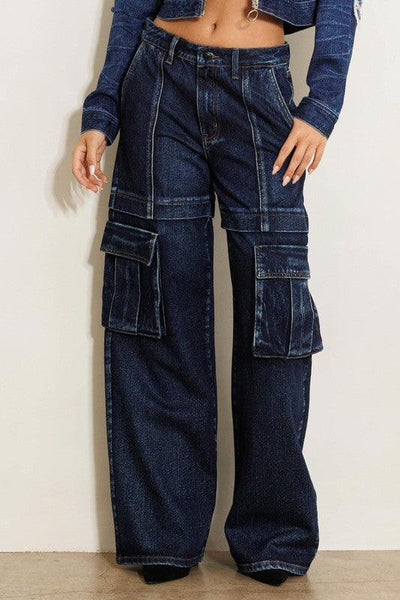 Cargo Me | Wide Jeans - Statement Piece NY Contemporary, Jeans Pants