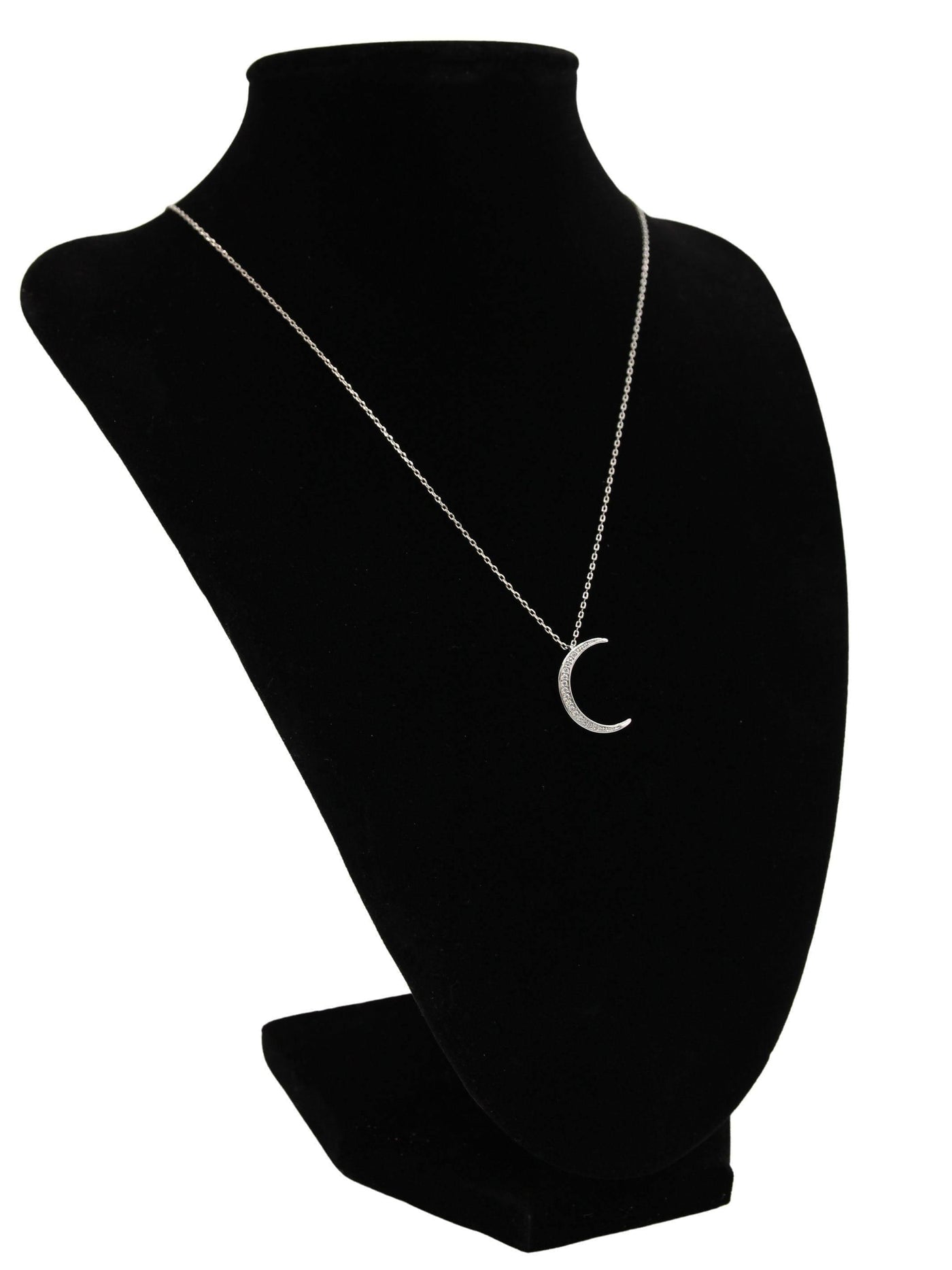 Crescent Moon | Pendant Necklace - Statement Piece NY Accessories, Brooklyn Boutique, chic, cute accessories, cute fashion accessories, fashion accessory, fashion jewelry, final sale, Gold, Gold necklace, Jewelry, Necklace, not clearance, Ships from USA, Silver, Silver necklace, SPNY Exclusive, statement, Statement Accessories, statement piece, Statement Piece Boutique, statement piece ny, Statement Pieces, Statement Pieces Boutique, Women's Boutique Statement Accessories