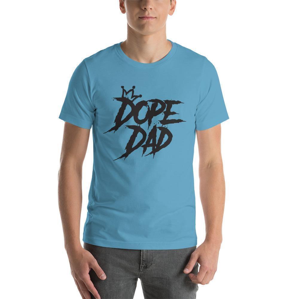 Dope Dad Tee | Black Graphic - Statement Piece NY Cream, Heather-prism-mint, Heather_prism_mint, not clearance, Red, Ships from USA, SPNY Exclusive, Statement Tees, Steel-blue, Steel_blue, White, X-Large 