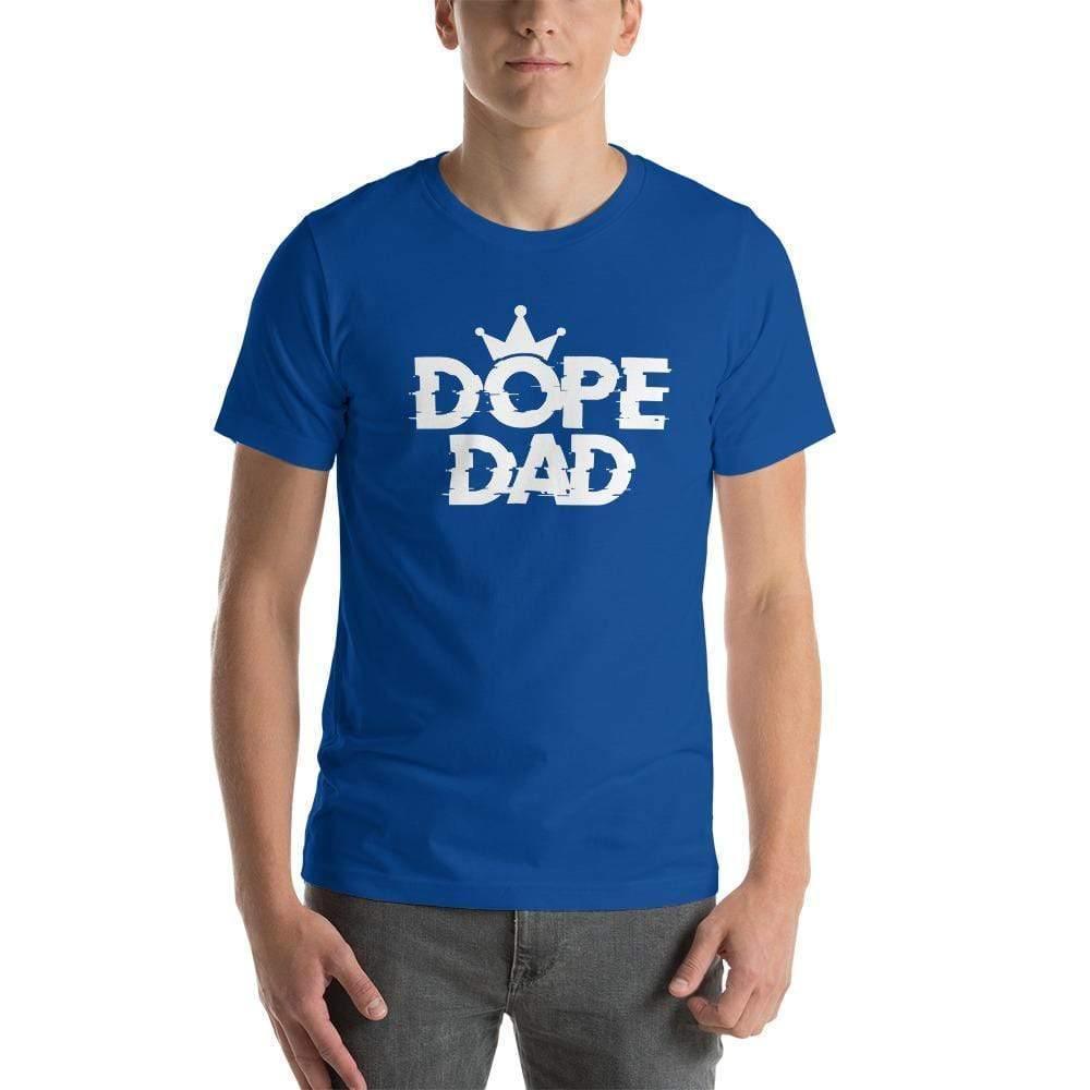 Dope Dad Tee - Statement Piece NY Black, Dad, Dope dad, Father, Father's Day, Gift, Gifts for dad, Kelly, King, Navy, not clearance, Royal, Ships from USA, SPNY Exclusive, Statement Piece NY, Statement Tees, T-shirts, True Royal, True_royal, X-Large, XL 