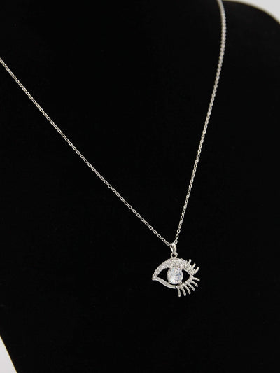 Goodbye Evil Eye | Pendant Necklace - Statement Piece NY Accessories, Brooklyn Boutique, chic, cute accessories, cute fashion accessories, fashion accessory, fashion jewelry, final sale, Gold, Gold necklace, Jewelry, Necklace, not clearance, Ships from USA, Silver, Silver necklace, SPNY Exclusive, statement, Statement Accessories, statement piece, Statement Piece Boutique, statement piece ny, Statement Pieces, Statement Pieces Boutique, Women's Boutique Statement Accessories