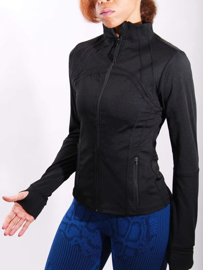 Hardcore Inlet | Athletic Jacket Black - Statement Piece NY _tab_size-chart, Activewear, Activewear & Loungewear, Black, Brooklyn Boutique, chic, Fall, Fall Fashion, Jacket, Long Sleeve, Misses, Monochrome, not clearance, pink, Ships from USA, SPNY Exclusive, Standard Fall, statement, Statement Clothing, statement piece, Statement Piece Boutique, statement piece ny, Statement Pieces, Statement Pieces Boutique, Women's Boutique, X-Large, XL Activewear