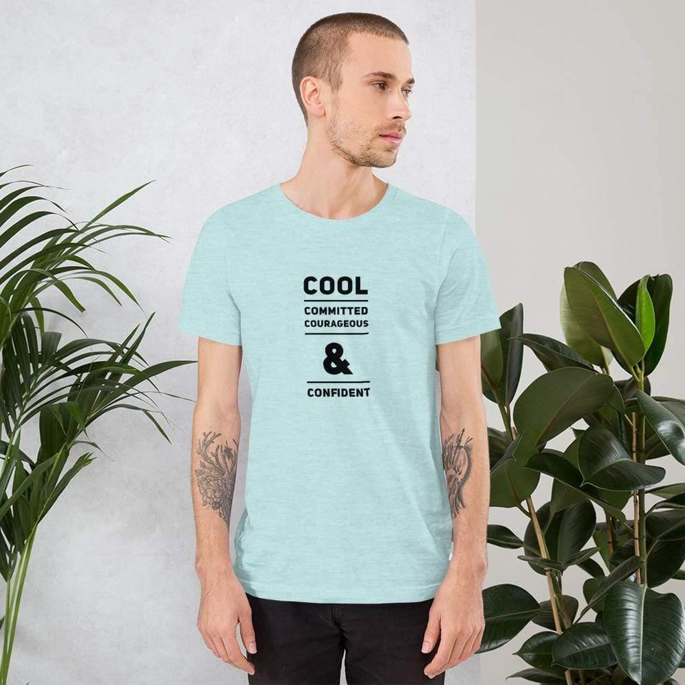 I'm Cool Tee | Black Graphic - Statement Piece NY Athletic-heather, Athletic_heather, Dad, Dope dad, Father, Father's Day, Gift, Gifts for dad, Heather-prism-ice, Heather_prism_ice, King, not clearance, Ships from USA, SPNY Exclusive, Statement Piece NY, Statement Tees, Steel-blue, Steel_blue, T-shirts, White, X-Large, XL 