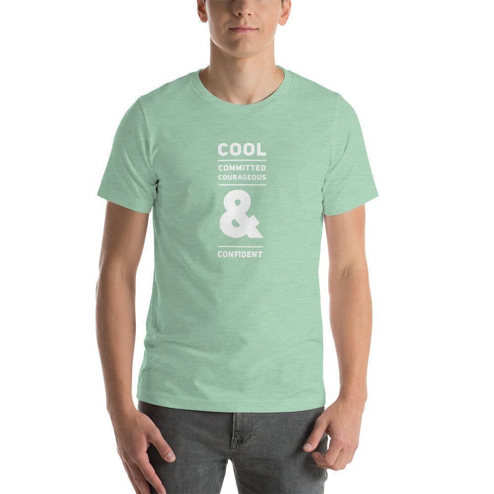 I'm Cool Tee | White Graphic - Statement Piece NY Asphalt, Dad, Dope dad, Father, Father's Day, Gift, Gifts for dad, Heather Prism Mint, Heather_prism_mint, King, not clearance, Ships from USA, SPNY Exclusive, Statement Piece NY, Statement Tees, Steel blue, Steel_blue, T-shirts, X-Large, XL, Yellow 