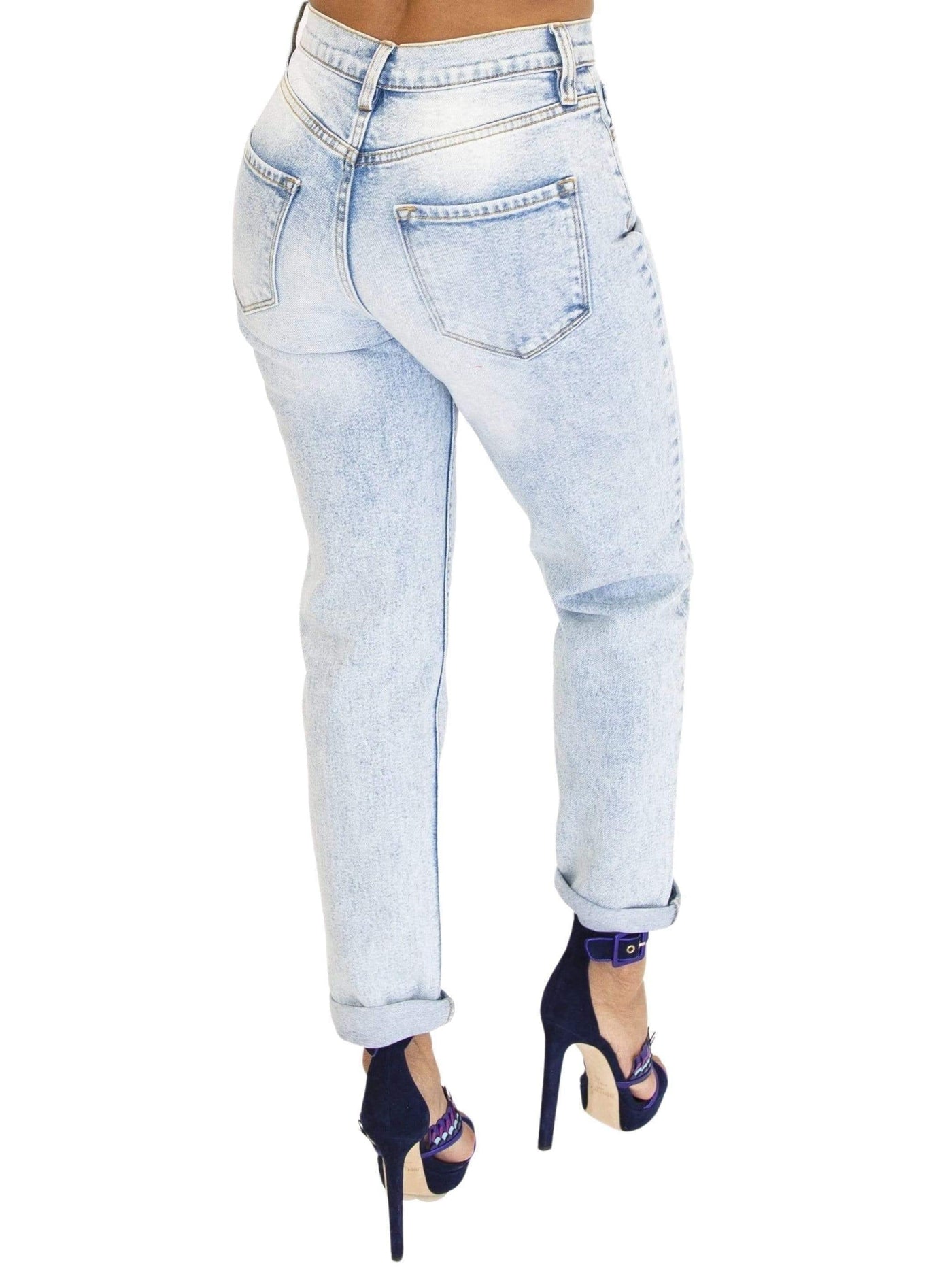 Jean-etics | High Rise Light Mom Jeans SIZE X-LARGE (15) - Statement Piece NY _tab_size-chart, basic, Blossom 2021, Blue, Bottom, Bottoms, Brooklyn Boutique, casual, chic, clearance, Denim, Fall, final, final sale, jeans, Last One, Light wash denim, Long Pants, Misses, mom jeans, Ships from USA, skinny fit, skinny pants, SPNY Exclusive, statement, statement piece, Statement Piece Boutique, statement piece ny, Statement Pieces, Statement Pieces Boutique, Women's Boutique Pants