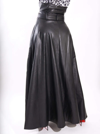 Run That Crown | High Waist Leather Maxi Skirt - Statement Piece NY _tab_run-that-crown-size-chart, Black, Brooklyn Boutique, camel, chic, Fall, Fall Fashion, High Waisted, leather, Maxi Skirt, Misses, not clearance, Ships from USA, SPNY Exclusive, Standard Fall, statement, statement piece, Statement Piece Boutique, statement piece ny, Statement Pieces, Statement Pieces Boutique, Women's Boutique, Workwear, X-Large Skirts