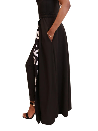 Say That Again | Reversible Open Front Maxi Skirt - Statement Piece NY _tab_plus-size-size-chart, _tab_size-chart, Bottom, Bottoms, Maxi Skirt, Reversible, Skirt, statement, Statement Clothing, statement piece, Statement Piece Boutique, statement piece ny, Statement Pieces, Statement Pieces Boutique Skirts