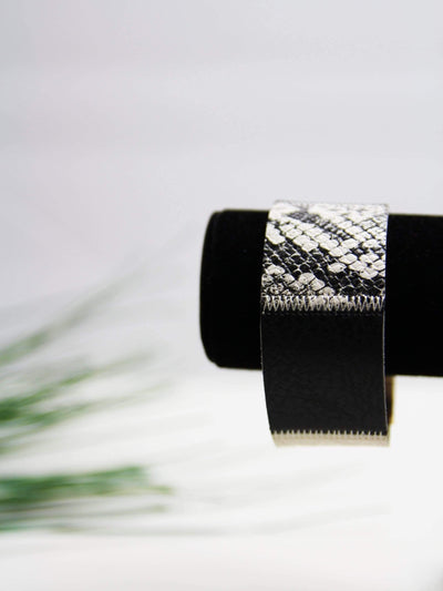 Snake That | Cuff Bracelet - Statement Piece NY Accessories, Black, Bracelet, Brooklyn Boutique, chic, Fall, Fall Fashion, final, final sale, Jewelry, Monochrome, Multi, not clearance, Ships from USA, SPNY Exclusive, statement piece, Statement Piece Boutique, statement piece ny, Statement Pieces, Statement Pieces Boutique, Women's Boutique Statement Accessories