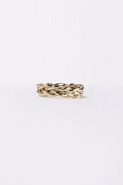 Chain Ring | Gold - Statement Piece NY final sale, gold ring, ring Rings
