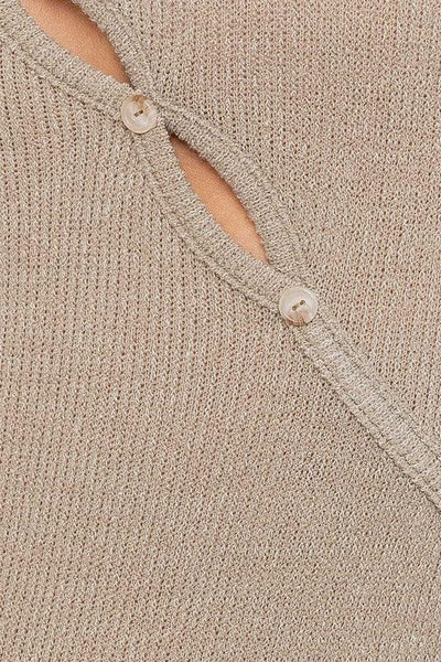 Timeless Charm | Long Sleeve Button Detail Bodysuit - Statement Piece NY