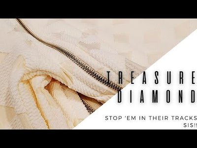 Treasure Diamond | Zippered Mesh Dress SIZE LARGE
